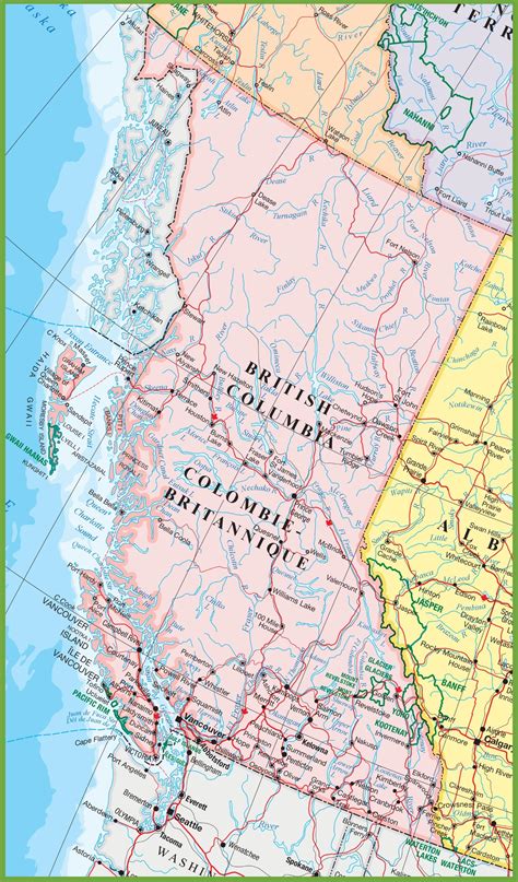 map of bc canada|maps on british columbia canada price.